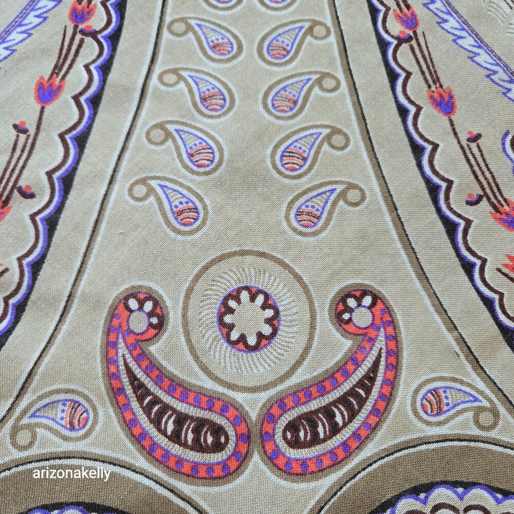 Silk/Cashmere/Wool Large Lightweight Scarf Italy Fiorio - Picture 6 of 13